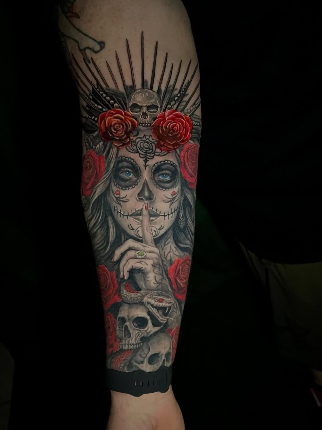 La Catrina Silence Sleeve