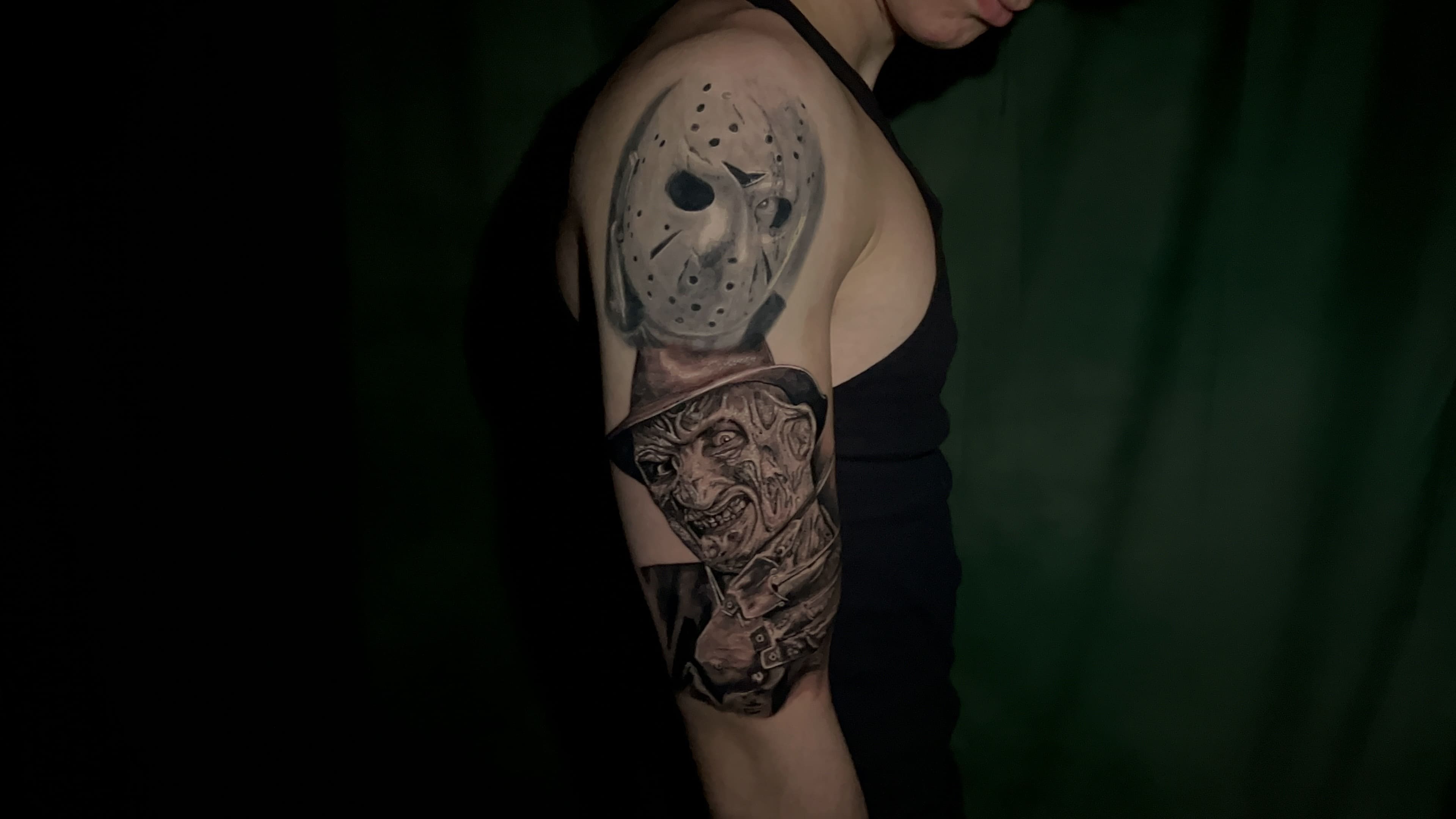 Freddy & Jason Horror Sleeve