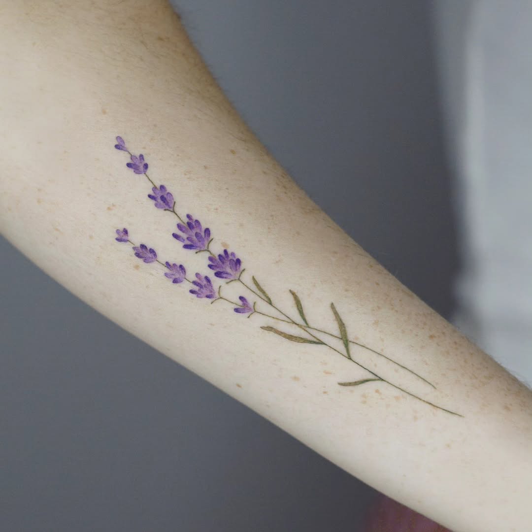 Delicate Lavender Sprig