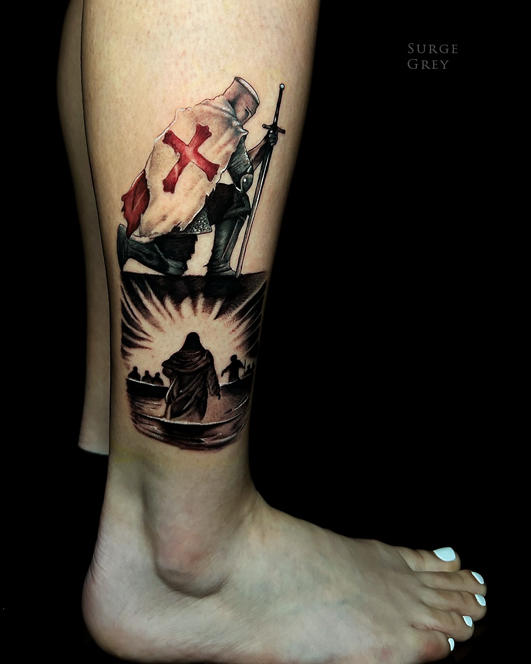 Templar Knight Faith Tattoo