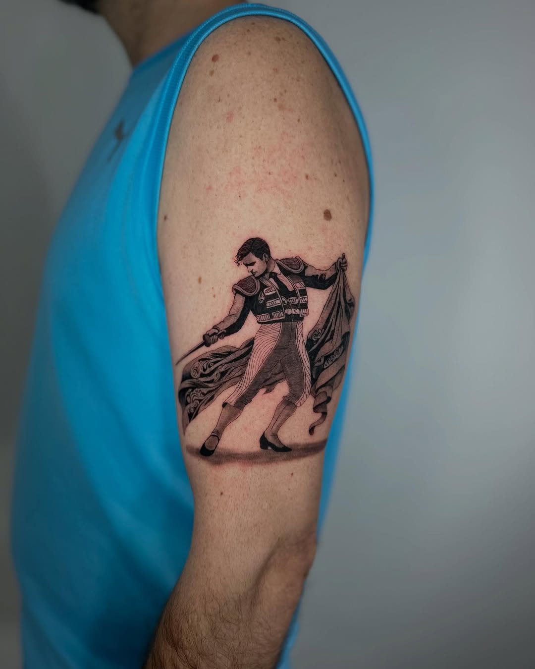 Matador Bullfighter Tattoo