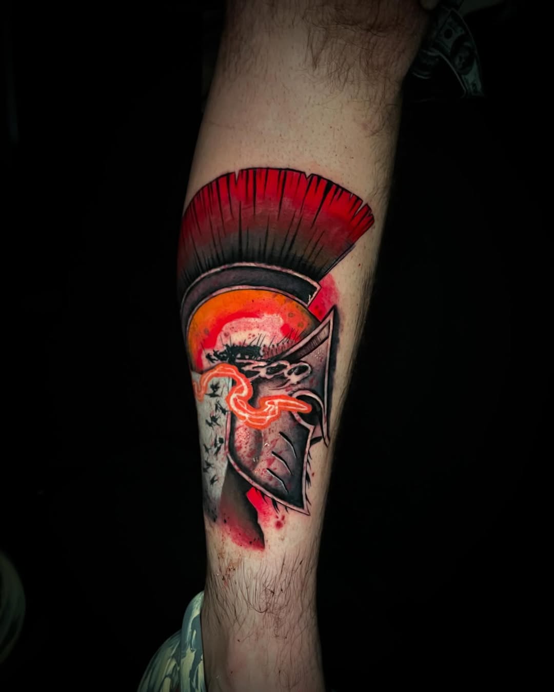 Spartan Warrior Helmet 300 Tattoo