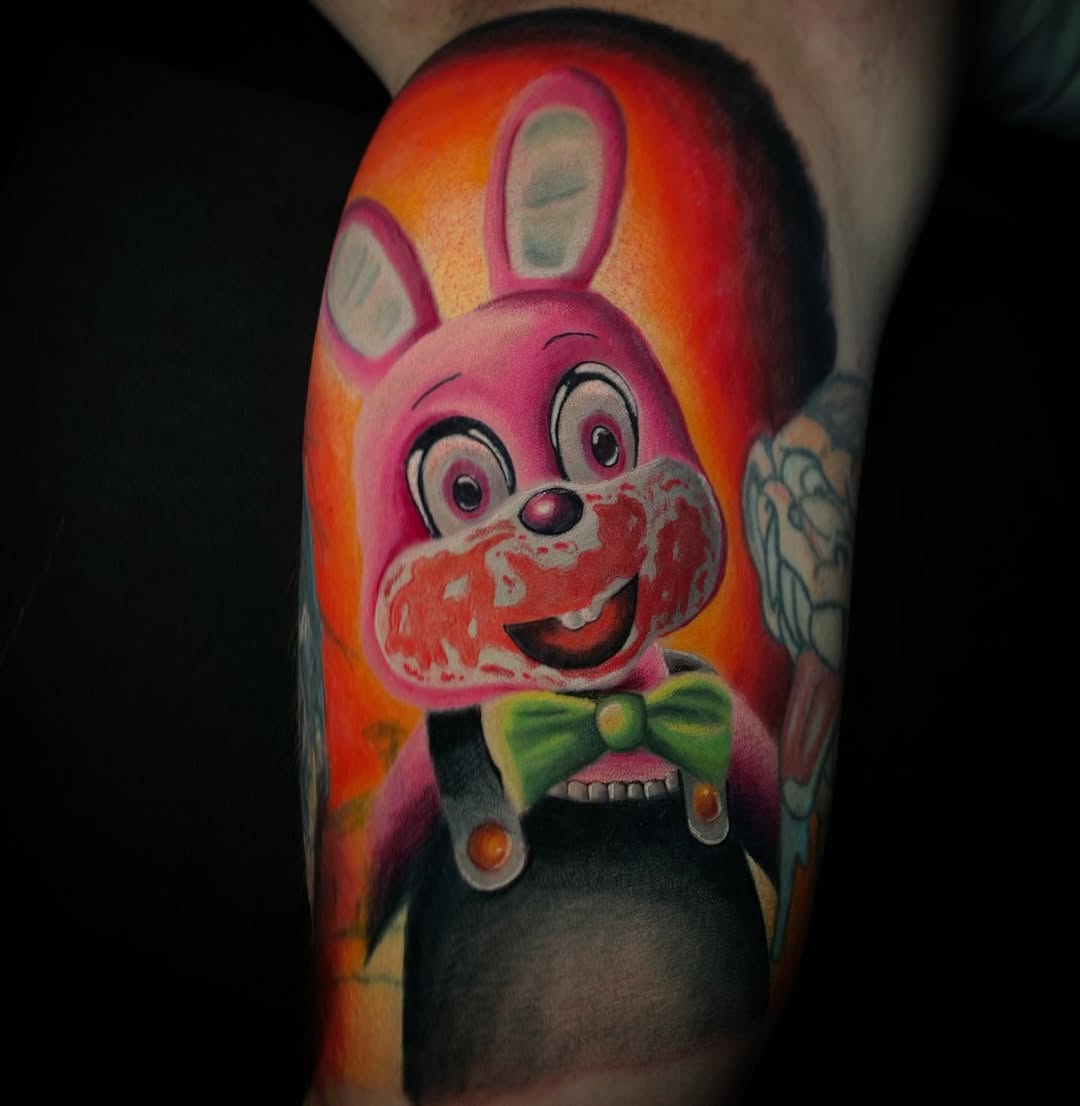 Twisted Mascot Smile