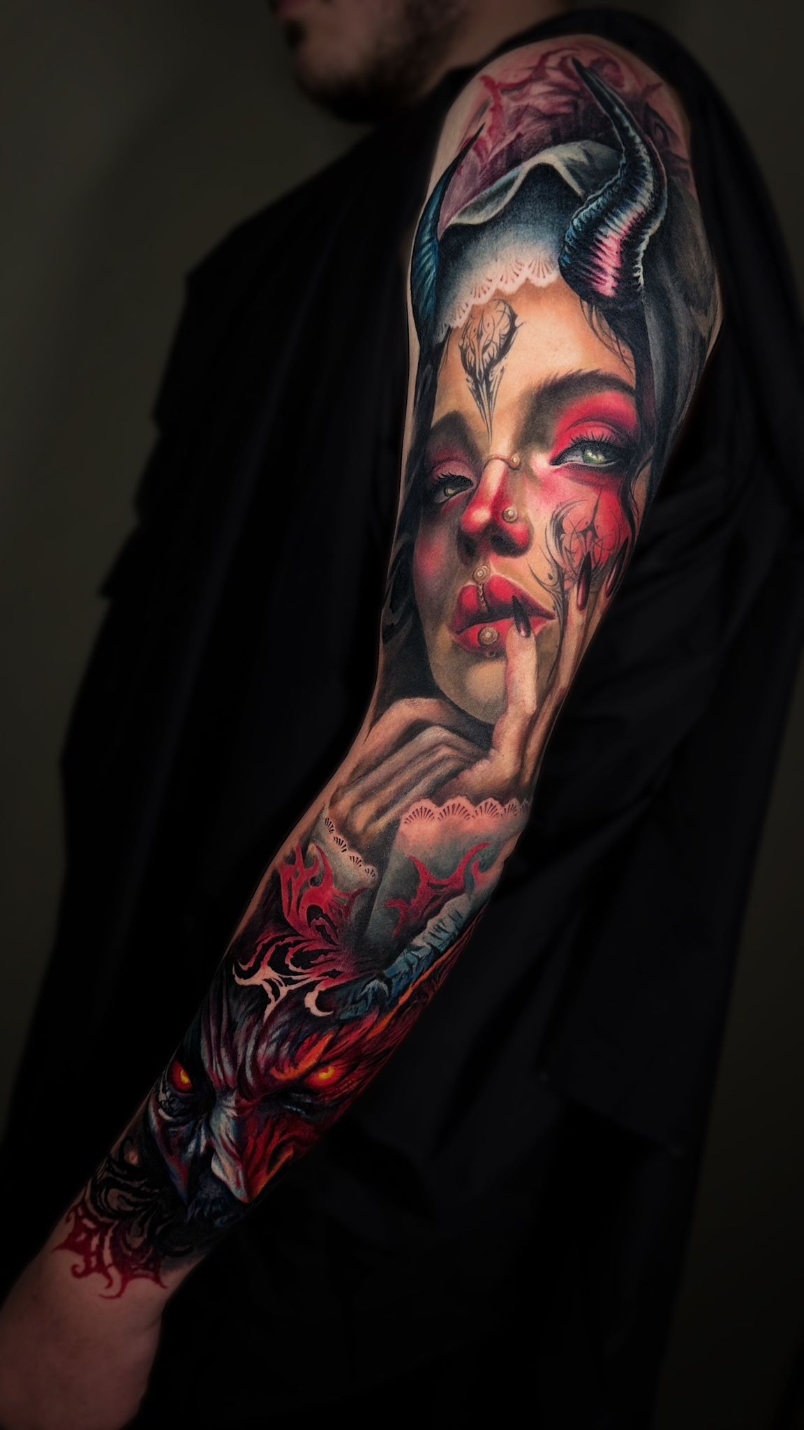 Demonic Muse Color Realism Sleeve