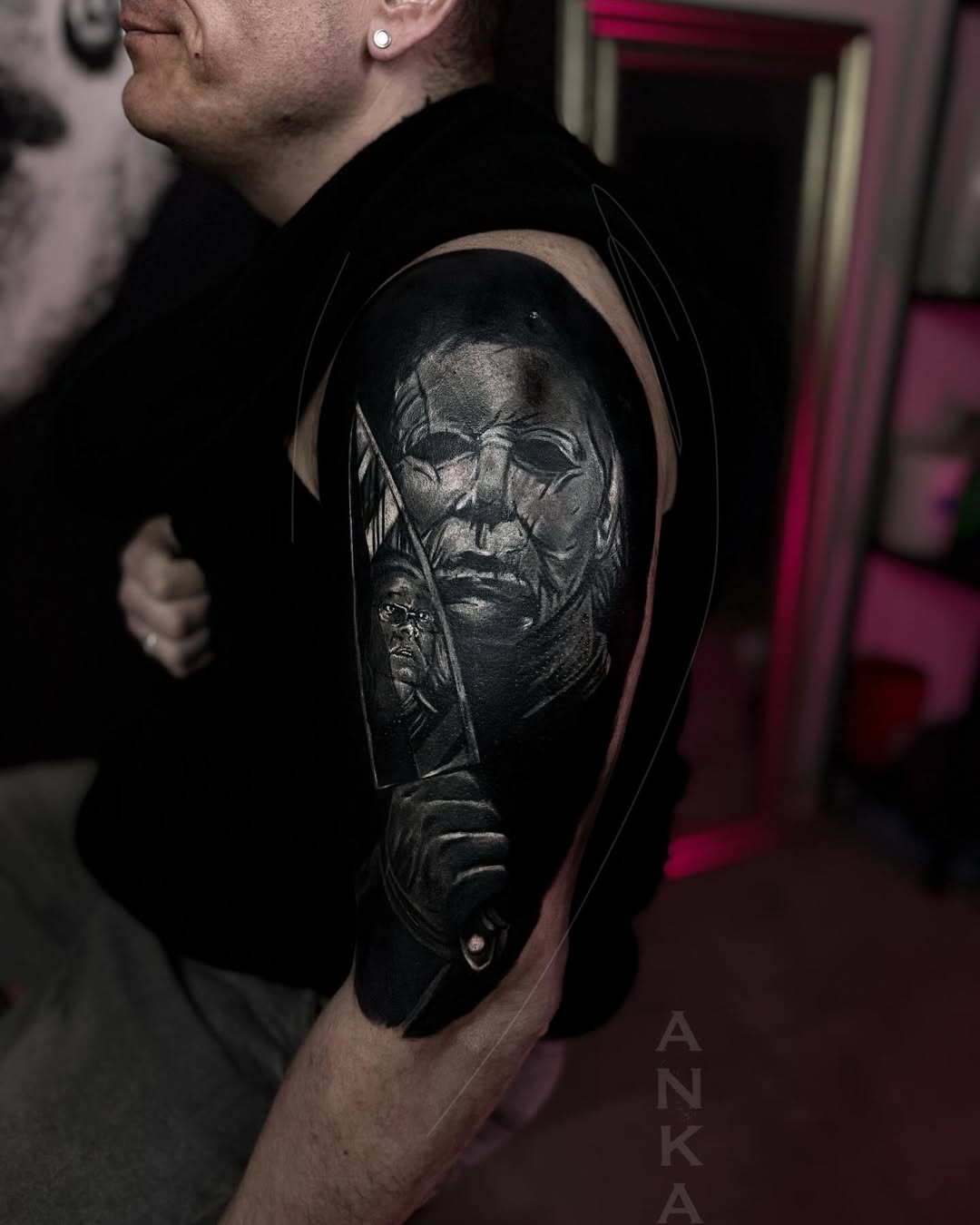 Silent Killer – Horror Blackout Portrait