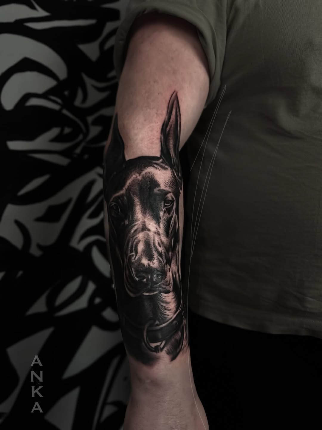 Silent Strength – Doberman Portrait