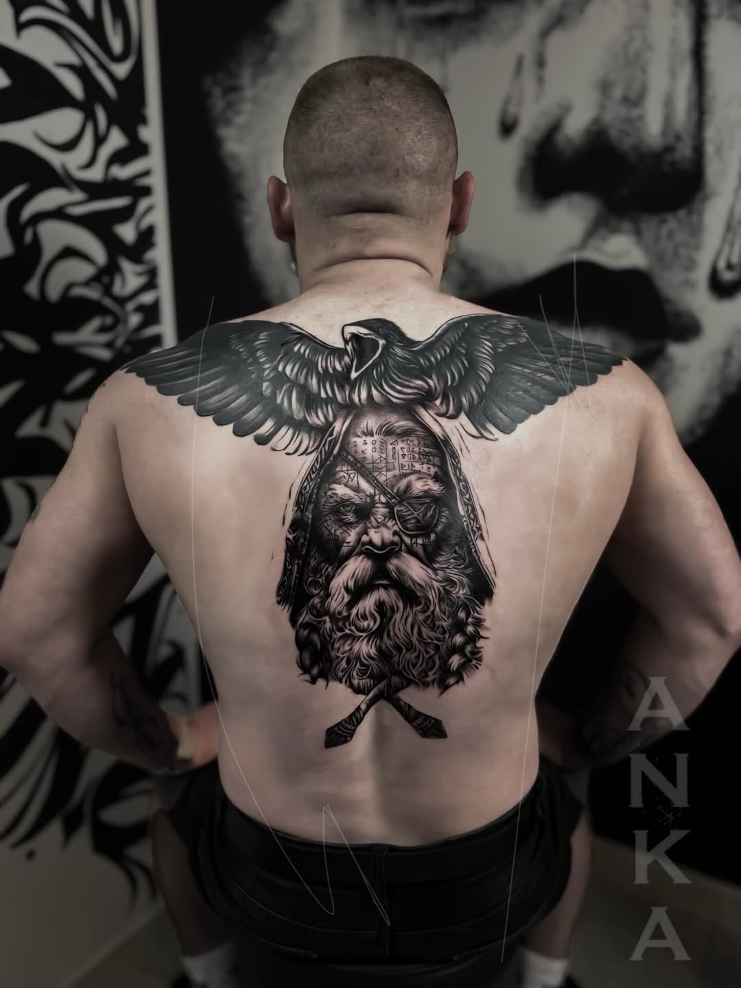 Odin’s Watch – Norse Backpiece
