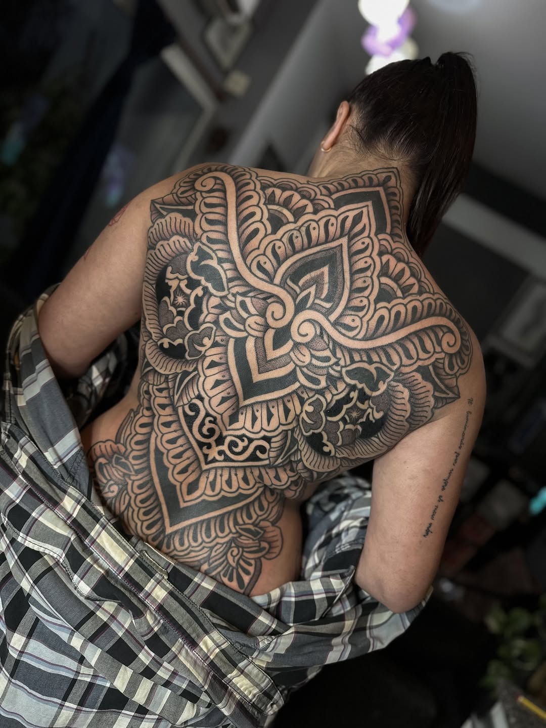 Mandala Back Masterpiece