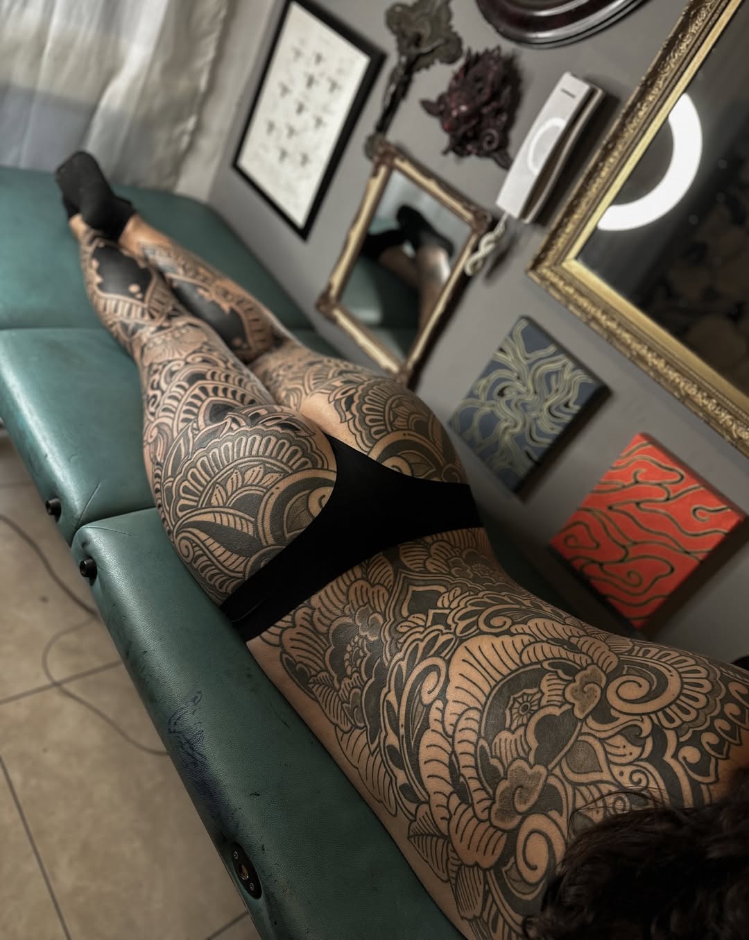 Full Body Ornamental Composition