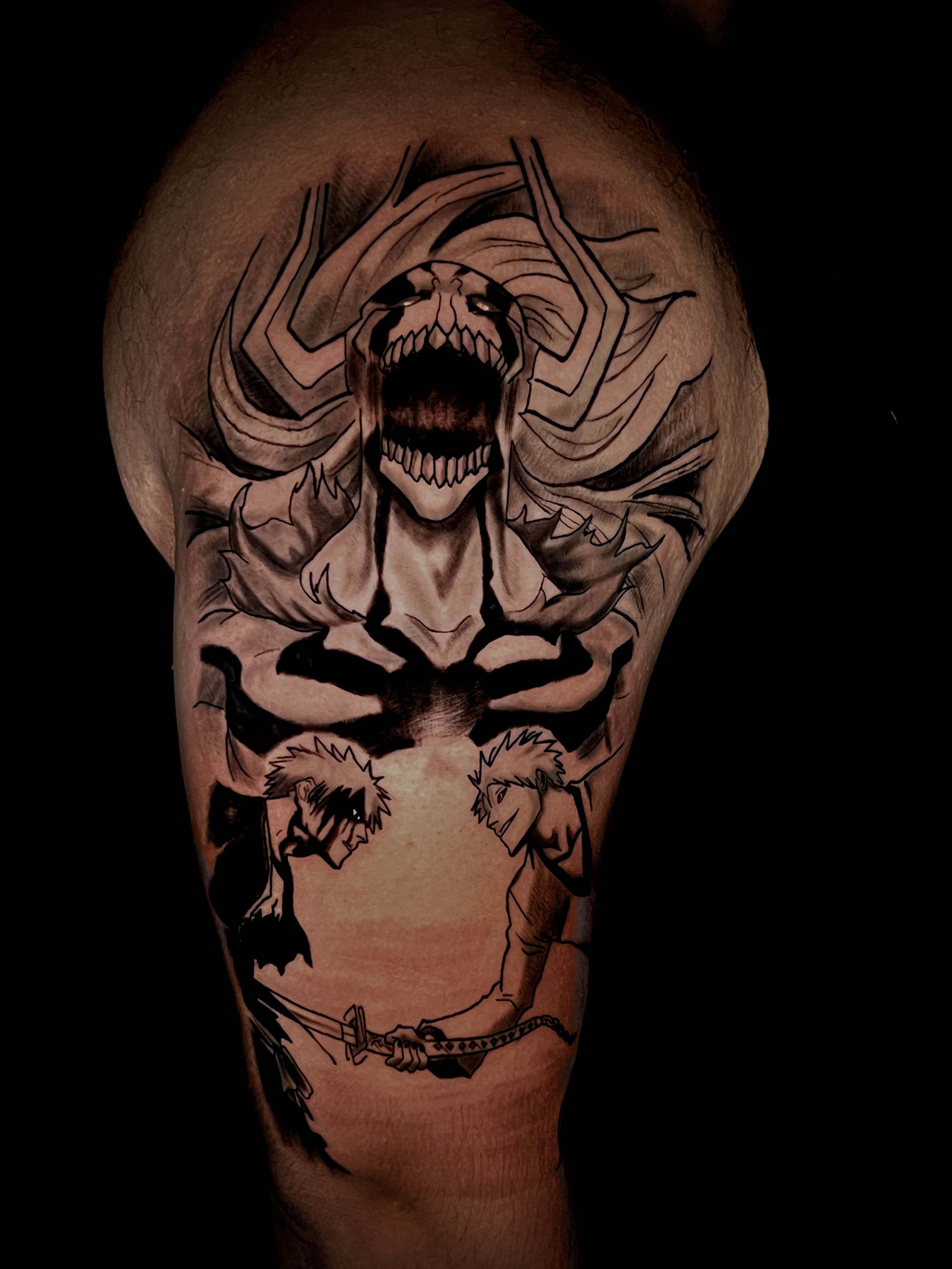 Hollow Rage Anime Composition