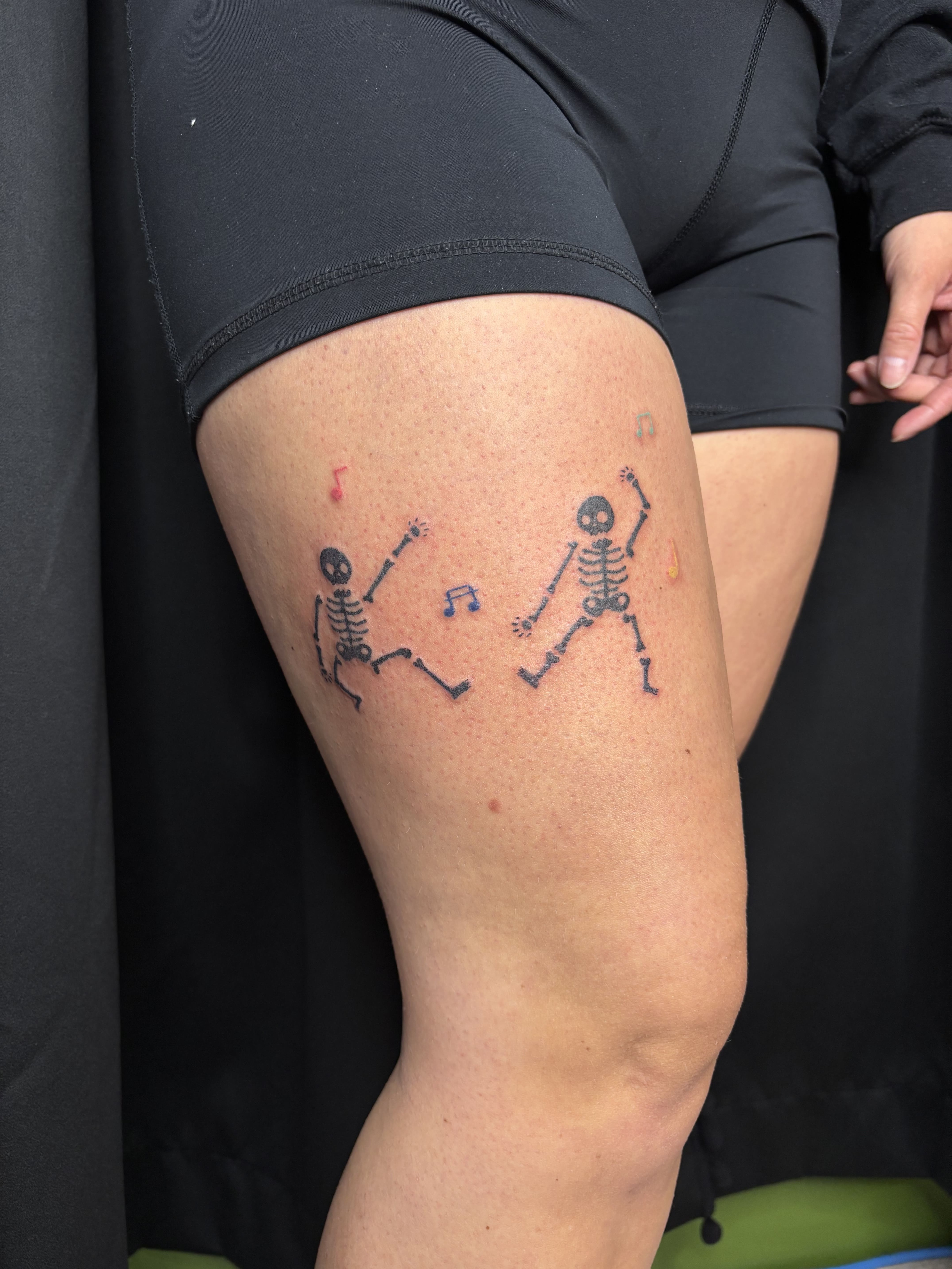 Squelettes dansants en rythme