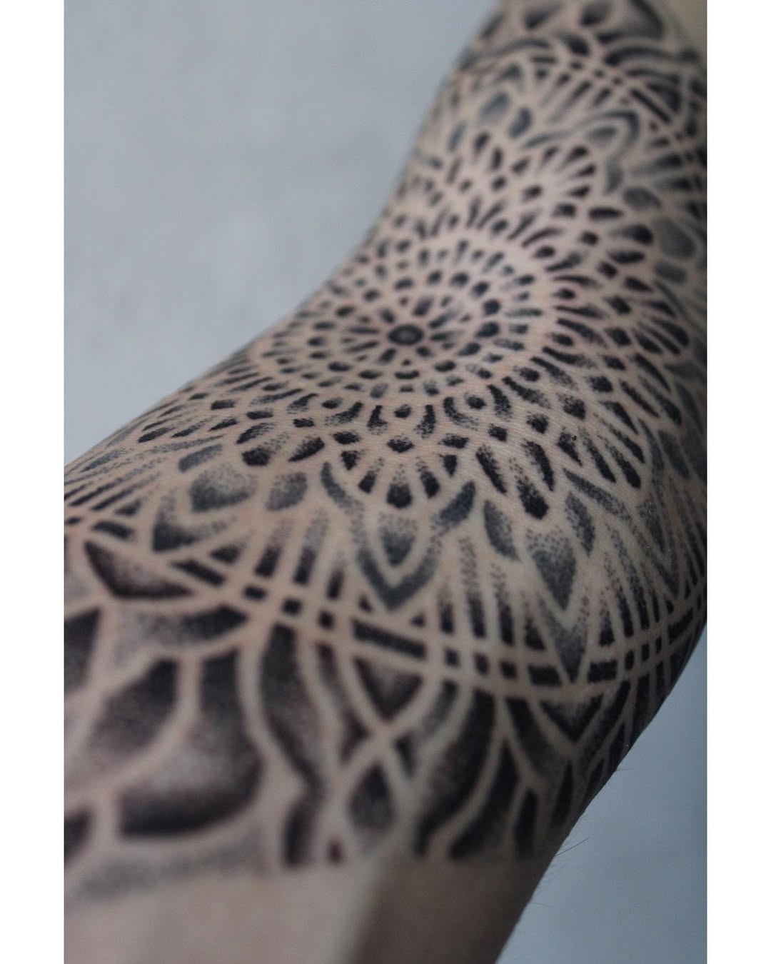Mandala Blackwork Sleeve
