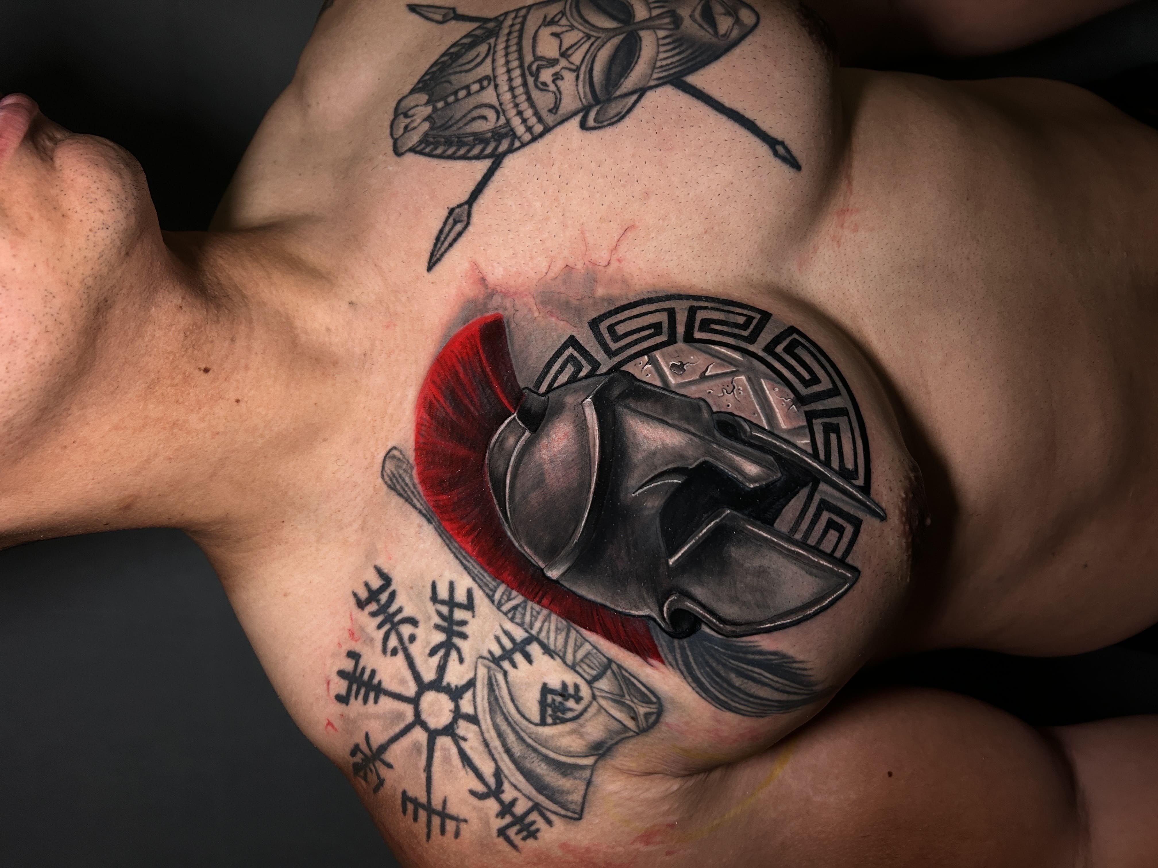 Gladiator Helmet Composition