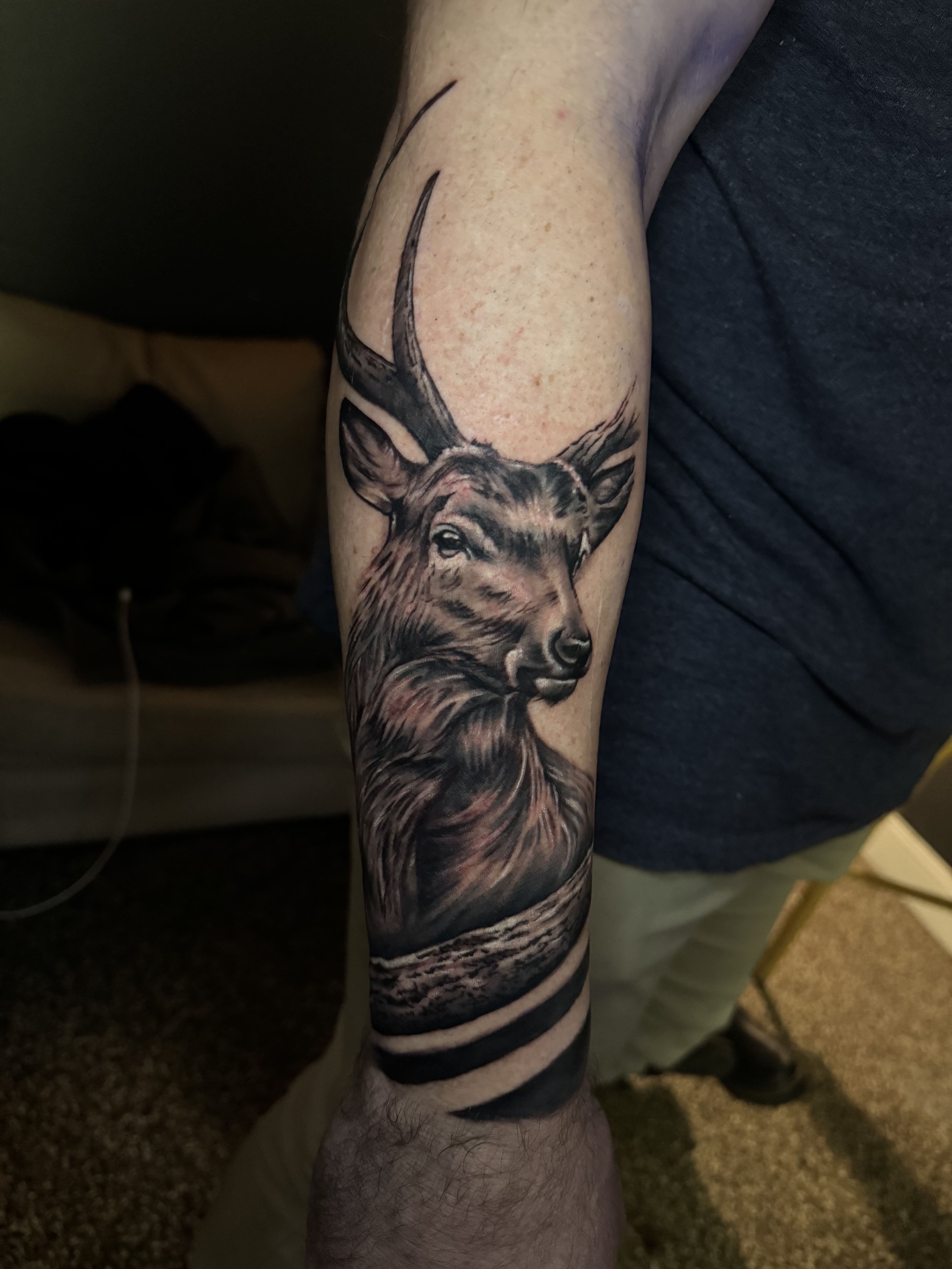Realistic Deer Forearm Piece