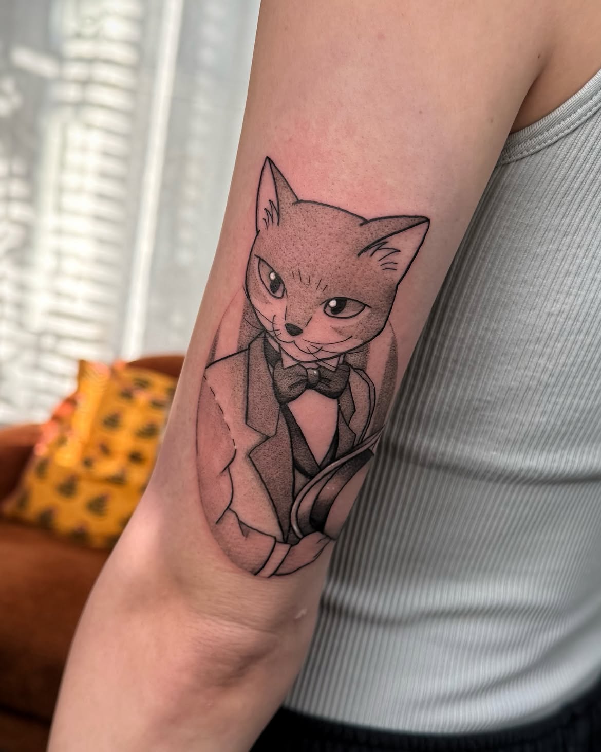 Sophisticated Cat in a Suit