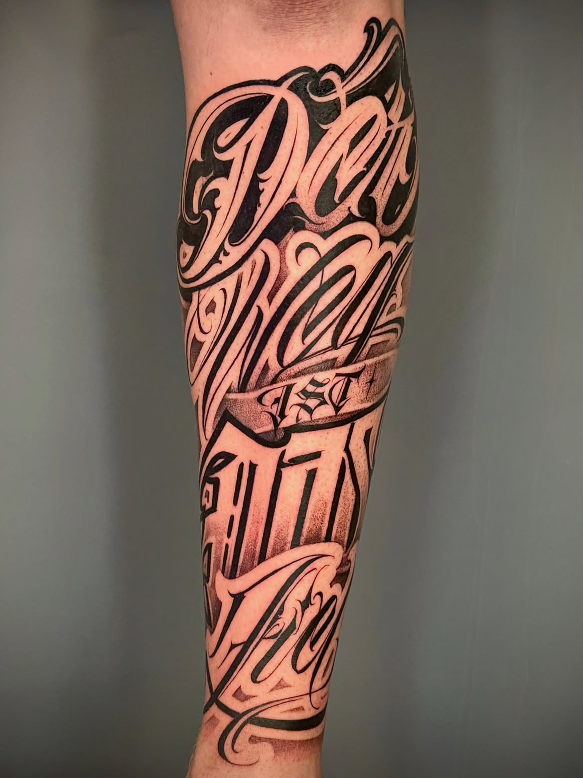 Chicano Lettering Sleeve
