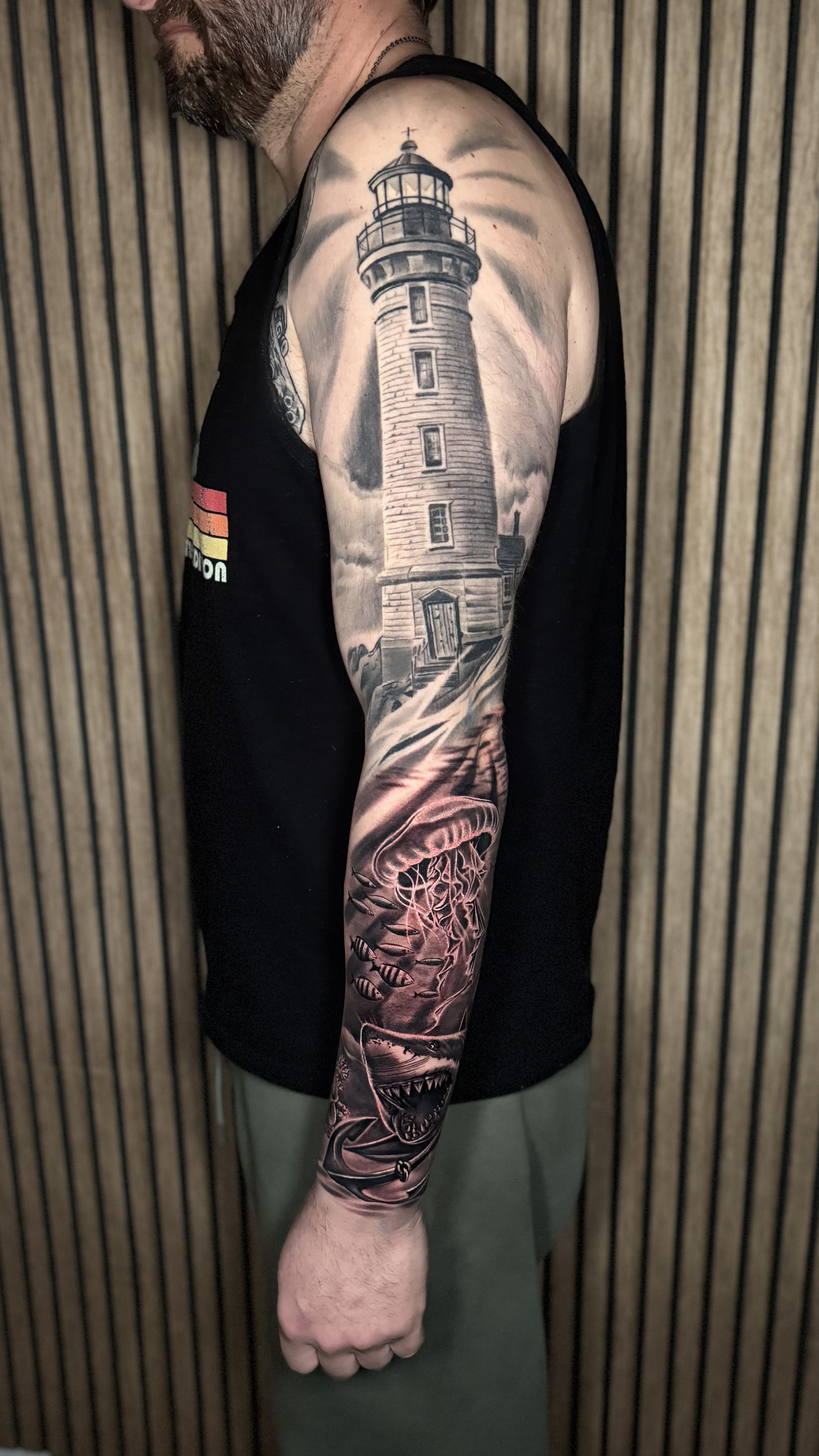 Lighthouse and Deep Sea Sleeve
