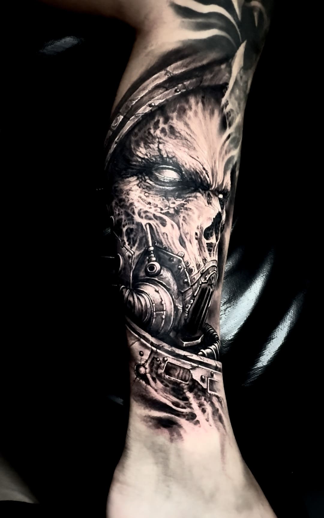 Post-Apocalyptic Mutant with Gas Mask