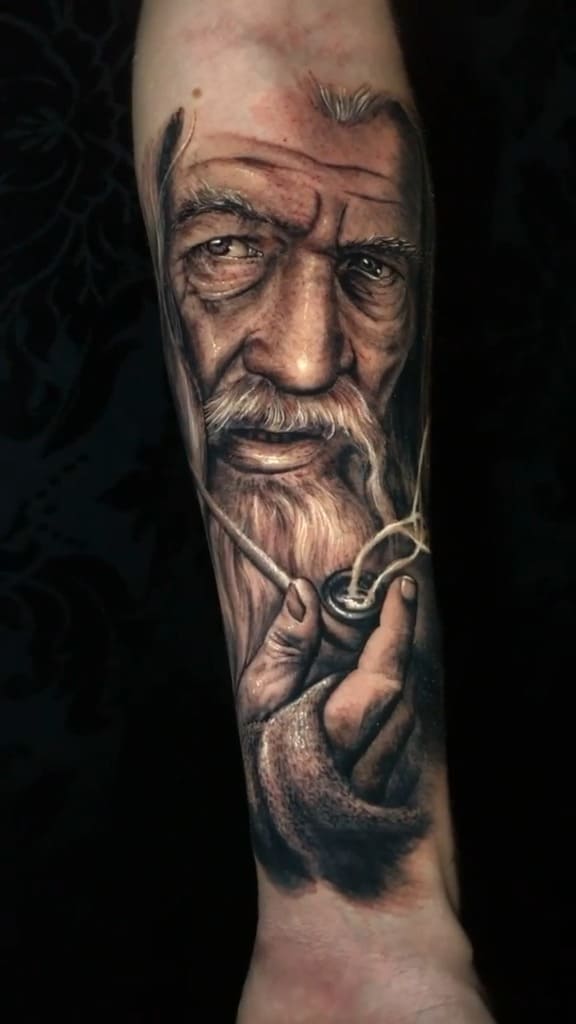 Gandalf with the One Ring